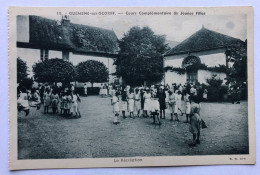 CPA 56 - Guéméné Sur Scorff - Cours Complémentaire De Jeunes Filles - La Récréation - Animé - Guemene Sur Scorff