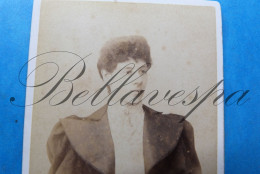 C.D.V. -Photo-Carte De Visite  Studio Atelier Photographie Portrait   A.Deckers  Ixelles - Personnes Identifiées