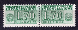 Y6265 - ITALIA PACCHI CONCESSIONE Ss N°8 - ITALIE COLIS Yv N°93A ** - Pacchi In Concessione