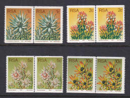 South Africa: 1977/82   Succulents  Coil Stamps   SG431-434  [Imperf X P14]   MNH - Ungebraucht