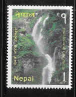 Nepal 2017 Tourism Pokali Waterfall Okhaldhunga MNH - Népal