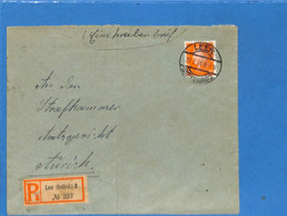 Allemagne Reich 1931 Lettre De Leer (G3543) - Storia Postale