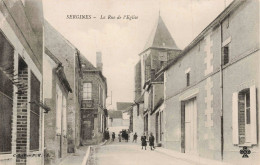 89 -  SERGINES - S21055 - La Rue De L'Eglise - Sergines