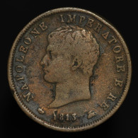 Italie / Italy, Napoleon, 1 Soldo, 1813, M, Cuivre (Copper), TB+ (VF), KM#(C#3.2) - Lombardije-Venetië