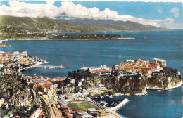 MONACO - Le Rocher Le Port Au Fond - Le Cap Martin Et La Côte Italienne - Editions S E P T - Carte Postale Ancienne - Other & Unclassified