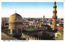 EGYPTE - Cairo - The Mosque El Sarghatmach - Colorisé - Carte Postale Ancienne - Caïro