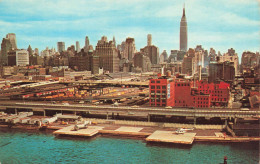 ETATS UNIS - Manhattan - Port Authority - West 30th Street Heliport - Colorisé - Carte Postale Ancienne - Manhattan