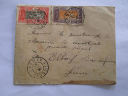 Lettre Recommandée Ancienne Colonies Dahomey Pour La France 28/12/1925 - Cartas & Documentos