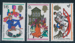 P0777 - GB - STAMPS - SG # 775/77 -  PHOSPHOR MISSING!   MNH Toys TRAINS Dolls - Errors, Freaks & Oddities (EFOs