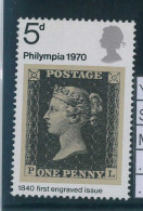 P0776 - GB - STAMPS - SG # 835y -  PHOSPHOR MISSING!   MNH Penny Black - Varietà, Errori & Curiosità