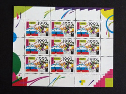 RUSSIE RUSSIA ROSSIJA URSS CCCP YT 5975 ** MNH PETITE FEUILLE ENTIERE - NOUVEL AN 1993 - Full Sheets