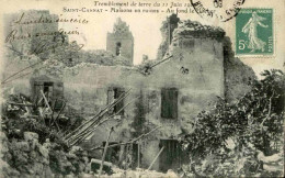 ÉVÉNEMENTS  - St Cannat - Le Tremblement De Terre De 1909 - Maisons En Ruines  - L 145943 - Catastrophes