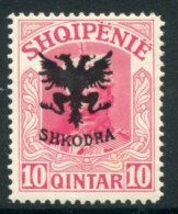 ALBANIA 1920 Overprint On Unissued Prince William 10 Q. MNH / **.  Michel 70 - Albanie