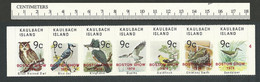 B69-03 CANADA Kaulbach Island Local Post 1974 MNH Strip Boston Show - Privaat & Lokale Post