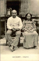 KARIBATI - Îles Gilbert - Couple D'Indigènes - L 145966 - Kiribati