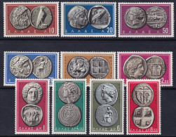 Greece 1959 Sc 639-48  Set MNH** - Neufs