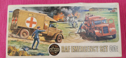 RAF Emergency Set + Decals - Vintage Classics Military Airfix (1:76) - Véhicules Militaires