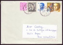 Belgique, Enveloppe Du 26 Février 2009 De Liège Pour Beynes - Storia Postale