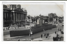 Real Photo Postcard, Hampshire, Portsmouth, Model Ship H.M.S. Coronation, Guildhall Square, King George The Sixth, 1937. - Portsmouth
