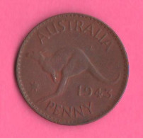 Australia 1 One Penny 1943 Australie Georgius VI° - Penny