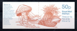 GRANDE BRETAGNE/FAUNE  MARINE / CARNET N° YVERT : C606h-3 MARINE LIFE N° 1 - Postzegelboekjes