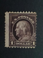 1912 - 1 DOLLAR **  BENJAMIN FRANKLIN ( GRANDE MARGE ) - Ongebruikt