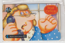Mercury -  Phonecard - Post Office - Mint Wrapped £2 - Mercury Communications & Paytelco