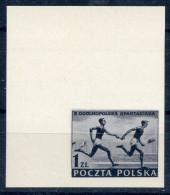 POLOGNE < ESSAI Yvert N° 758 - ATHLETISME  COURSE De RELAIS - Prototype De Gravure - Variedades & Curiosidades