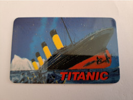 GREAT BRITAIN /20 UNITS / TITANIC/ SHIPWRECK LONG  / DATE: 09/98  /    PREPAID CARD / LIMITED EDITION/ MINT  **14600** - Collezioni