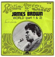 JAMES BROWN : WORLD (PART 1 & 2) - POLYDOR 421.480 - Soul - R&B