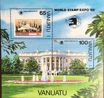 Vanuatu 1989 World Expo Minisheet MNH - Vanuatu (1980-...)