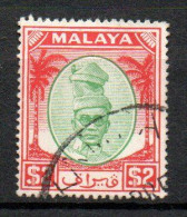 Col33 Colonie Britannique Malaisie Perak 1950  N° 97 Oblitéré Cote : 6,00€ - Perak