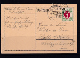 Germany Poland Danzig 1922 Post Card Franked By 40 Pf 15321 - Lettres & Documents