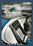 Australien 1999  Mi.Nr.1839 , 50th  Anniversary Snowy Mountains Scheme - Maximum Card - First  Day 12 AUG 1999 - Cartas Máxima