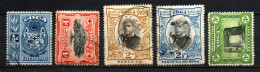 Col33 Colonie Britannique Tonga  1897  N° 38 à 42 Oblitéré Cote : 18,00€ - Tonga (...-1970)