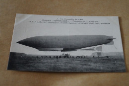 Ballon Dirigeable Le République,ancienne Carte Postale Pour Collection - Airships