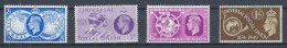 GRANDE-BRETAGNE 1949 Série N°246 / 249 Avec Charnières - 75° Anniversaire De L'U.P.U. - Unused Stamps