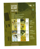 SAN MARINO 2012-GUSTAV KLIMT-FOGLIETTO NUOVO-BF 116 - Ungebraucht