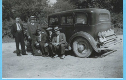 Vieille Voiture-Vintage-Car-Minerva ?Citroën AC 4 ?-Henri Furnaux-(Felenne 1890-Winenne)-Photo-15,5x10cm D'après Négatif - Auto's