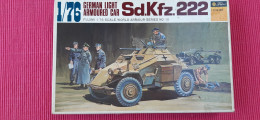 Sd.Kfz. 222 - German Light Armoured Car - Model Kit - World Armor Series - Fujimi (1:76) - Military Vehicles