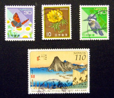 JAPAN - 4 Stamps - Used - #201 - Oblitérés