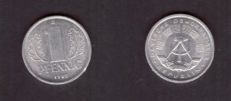 GERMAN DEMOCRATIC REPUBLIC   1 PFENNIG 1985 (KM # 8) #7345 - 1 Pfennig