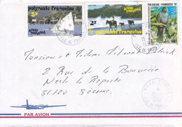 TRES BELLE ENVELOPPE "POLYNESIE FRANCAISE " ILE DE TAHITI A VOIR !!!! REF  79919 - Usati