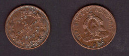 HONDURAS   2 CENTAVOS 1956 (KM # 78) #7353 - Honduras