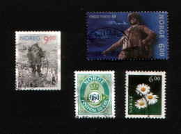 NORWAY - 4 Stamps - Used - #225 - Oblitérés