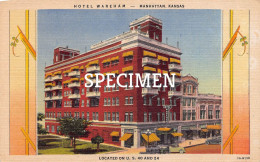 Hotel Wareham - Manhattan  - Kansas - Manhattan