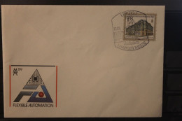 DDR 1987; Ganzsache U 8; Leipziger Frühjahrsmesse 1987, SST - Briefomslagen - Gebruikt