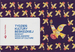 POLAND 2019 Booklet / Beskidy Highlanders Week Of Culture, Klepok Painted Bird, Toy, Mountain Festival / Stamp MNH** - Cuadernillos