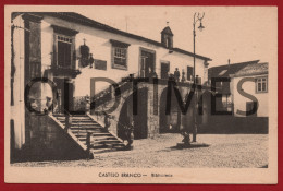 PORTUGAL - CASTELO BRANCO - BIBLIOTECA - ANOS 40  - Castelo Branco