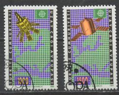 Turquie - Türkei - Turkey 1991 Y&T N°2669 à 2670 - Michel N°2921 à 2922 (o) - EUROPA - Used Stamps